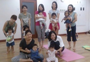 ママヨガを知って、来られて、よかったです