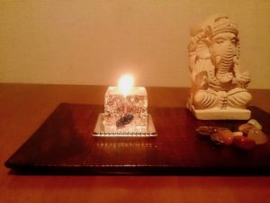 第六チャクラ・アジュニャをキャンドルで浄化する