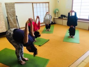 外部依頼ヨガレッスン・続くクラス