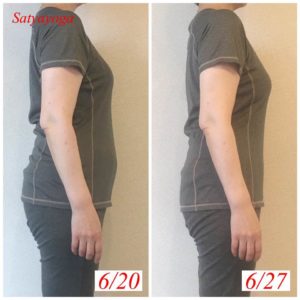 呼吸と姿勢だけ・1週間でここまで痩せる