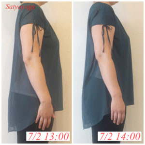 たった1時間でウエストマイナス10.5cm