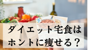 ダイエット宅食は痩せる？実際の体験レポ